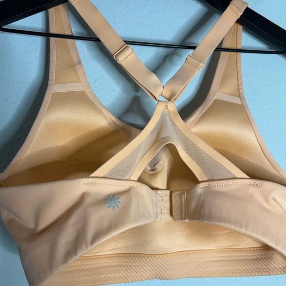 Athleta Advance High Impact Bra in Warm Sunset Orange Size 34C - Picture 6 of 9